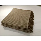 Wholesale Super Soft Chunky Australian Merino Wool Woven Blanket Plaids