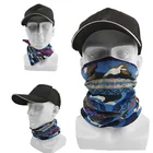 Multifunctional outdoor running custom printed polyester sports bandana headwear
