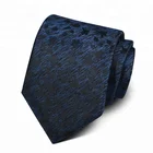 Black Floral Latest Design Custom Novelty Cravatte Tie with OEM