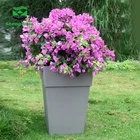 Large square colorful gardening flower pot making machine