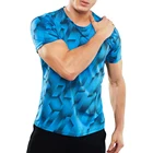 Men Short Sleeve Shirt Camouflage Sportswear MA63
