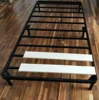Steel king bed frames with mattress