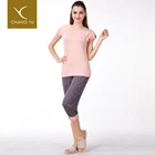 Seven pants short-sleeved women's lovely nice delicate pajamas