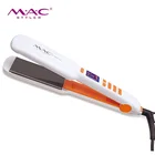 Popular Hair Straightener Titanium plate white Professional salon hair straightener be gorgeous hair straightener