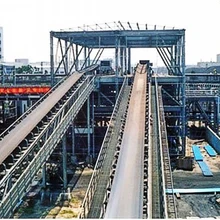 China professional industrial inclined belt conveyor for sale used in transporting material