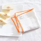 Organic natural antibacterial bamboo kitchen clean dish cloth bamboo washcloth baby