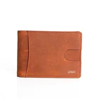 Luxury Hand made Craft Men Credit Card Tool Leather Wallet