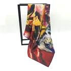 Wholesale China digital printed silk muslim prayer shawl