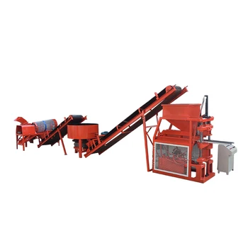 interlocking block machine 2-10 interlocking sand brick making machine clay