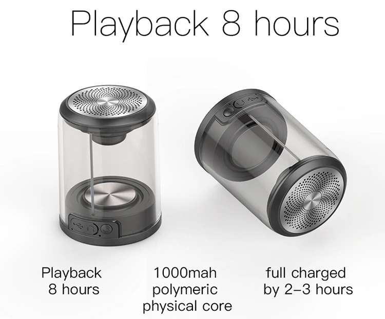 Multimedia Bass Speaker Box Mini Powered Outdoor Portable Wireless Speaker - ANKUX.COM