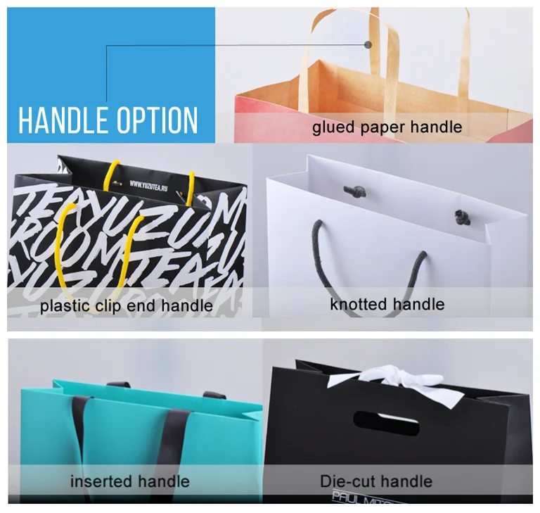 luxury fancy gift jewellery paper bag for shopping