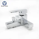 Green Valve High Quality High quality bath shower basin mixer wash tap brass water facuets with single handle