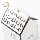 Wholesale House Shape Decorative Paper Gift Box