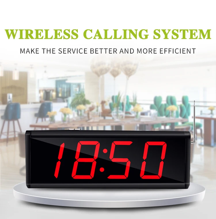 Gro&szlig;er T4-Host Wireless-Shell-Summer-Quiz-System Restaurant Wireless-Rufsystem - ANKUX.COM