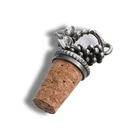 High-grade cork metal red wine stopper, creative tree rattan three-dimensional cork stopper customization