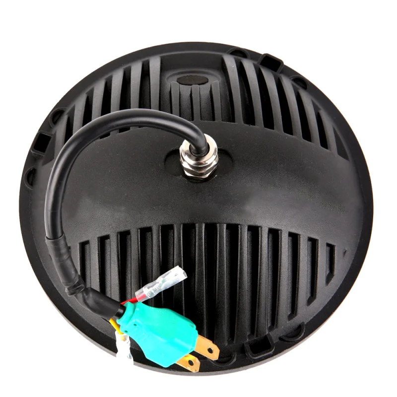 FADUIES 7 Inch Round LED Headlights 60W HiLo Beam Angle Eye DRL & Amber Turn Signal For Jeep Wrangler JK TJ LJ CJ Hummer H1 H2 (10)