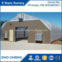 SINOLINKING Commercial Polycarbonate Light Deprivation Greenhouse
