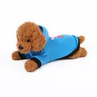 Foreign trade cartoon pet clothes puppy hooded shirt summer small dog clothing wholesale dog pet shirts print