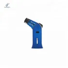 2019new style useful windproof outdoor gas flame small torch lighter with multi purpose use