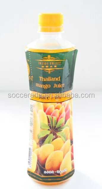 mango flavor fruit juice from thailand