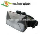 Headset VR 3D Google Cardboard Glasses,VR 3D Plastic Head Virtual Reality 3D Video Glasses