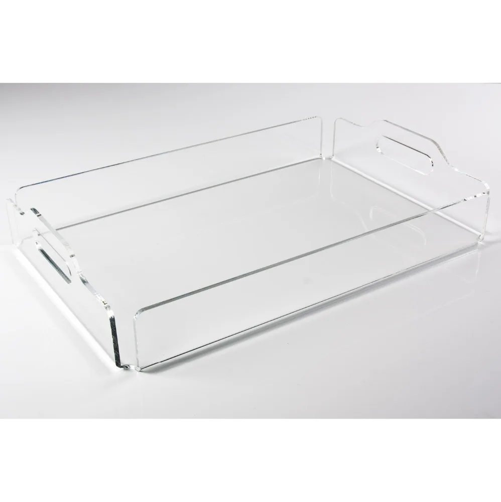 Transparent Clear Acrylic Lucite Serving Trays Wholesale Buy Clear Acrylic Tray,Clear Acrylic