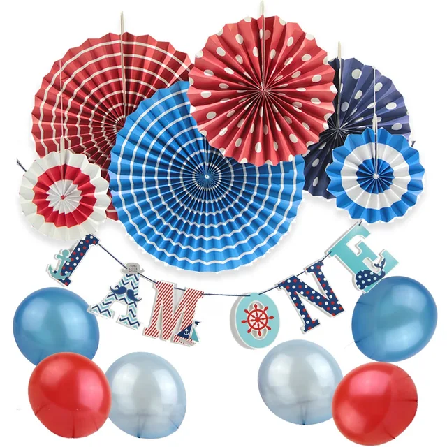 newly design 1st birthday boy decorations kit kids party