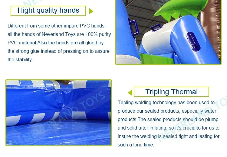 Outdoor Extra Large Size Square Kids Palm Tree Adult Water Inflatable Swimming Pool