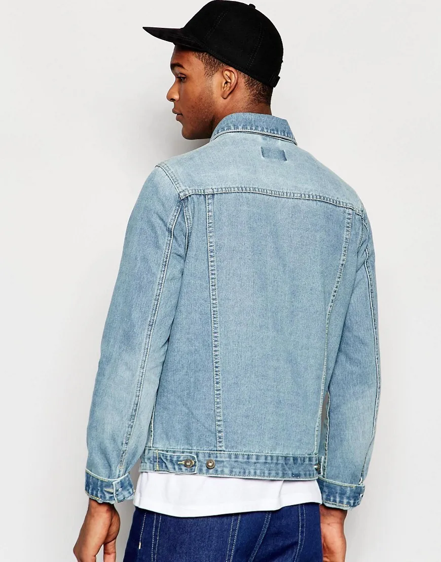 custom fashion designs classic mens denim jacket wholesale, View mens