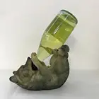 Polyresin Wolf Animal Wine Holders, Wolf shape Wine Holder,Resin wine holder