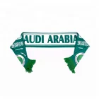 newest design SA design flag printed jersey material Saudi Arabia National Day scarf