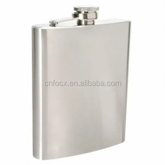 hip flask / 18 oz alcohol flask / 18oz stainless steel hip flas