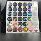 Hot Sale PVC Holographic Security Label Custom Design Transparent Hologram Stickers