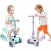 wholesale new style 3 wheel children kick scooter baby car with seat prices