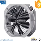 250mm 0-10V/PWM Speed Control 24v 48v dc axial fan