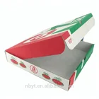 Free design manufacturer cheap price custom printed paper corrugated carton slice pizza box