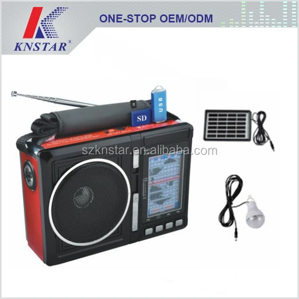 2016 DSP solar radio mp3 player FM AM SW radio
