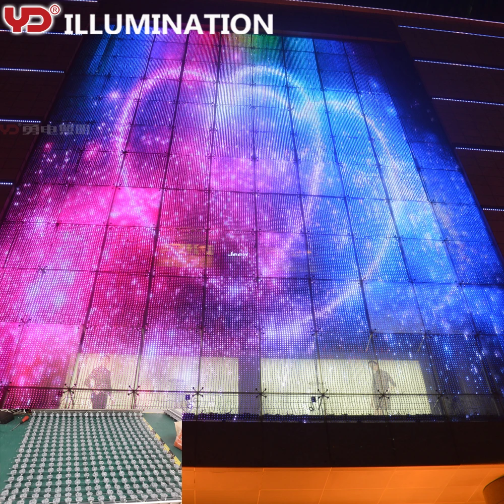 led mesh screen outdoor