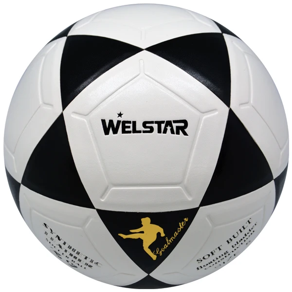 classicial soccer ball pu/pvc laminated match quality football