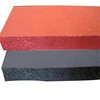 colorful silicone foam/sponge rubber sheet