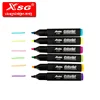 [XSG factory directly sell] flower & Star shape colored highlighter pen 5 in 1