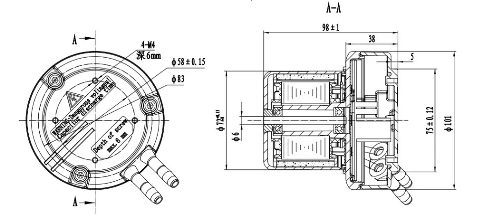 External Rotor Brushless Motor, Asynchronous Motor - detail 12