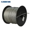 taisheng stainless-soft wire for picture wire & ferrules TS-F01 8# 152 M can hold 15.8kg photo frame hanging wire cord & chain