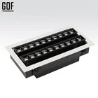 組み込みロータリー LED ラインランプオフィスホテル COB スポットライトバケット胆嚢ランプ天井スポットライトグリルランプ