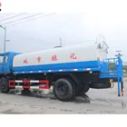 190hp powerful high pressure cleaning and washing water truck of 10000 liters tank