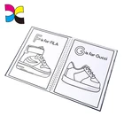 Yo circle binding coloring customized design CMYK preschool educational children book