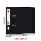 pvc custom A5 box file clip Ring Binder Lever arch file folder