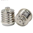 E39 to E26 E40 to E27 Light Bulb Socket Adapter Mogul Lamp Base to Medium Screw Holder Converter PBT Housing