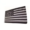 Promotion fabric nylon thin blue line american flag with embroidery