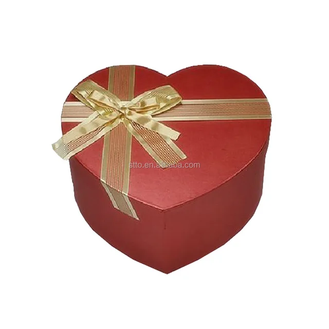 valentine gift boxes for chocolate heart shape box with ribbon